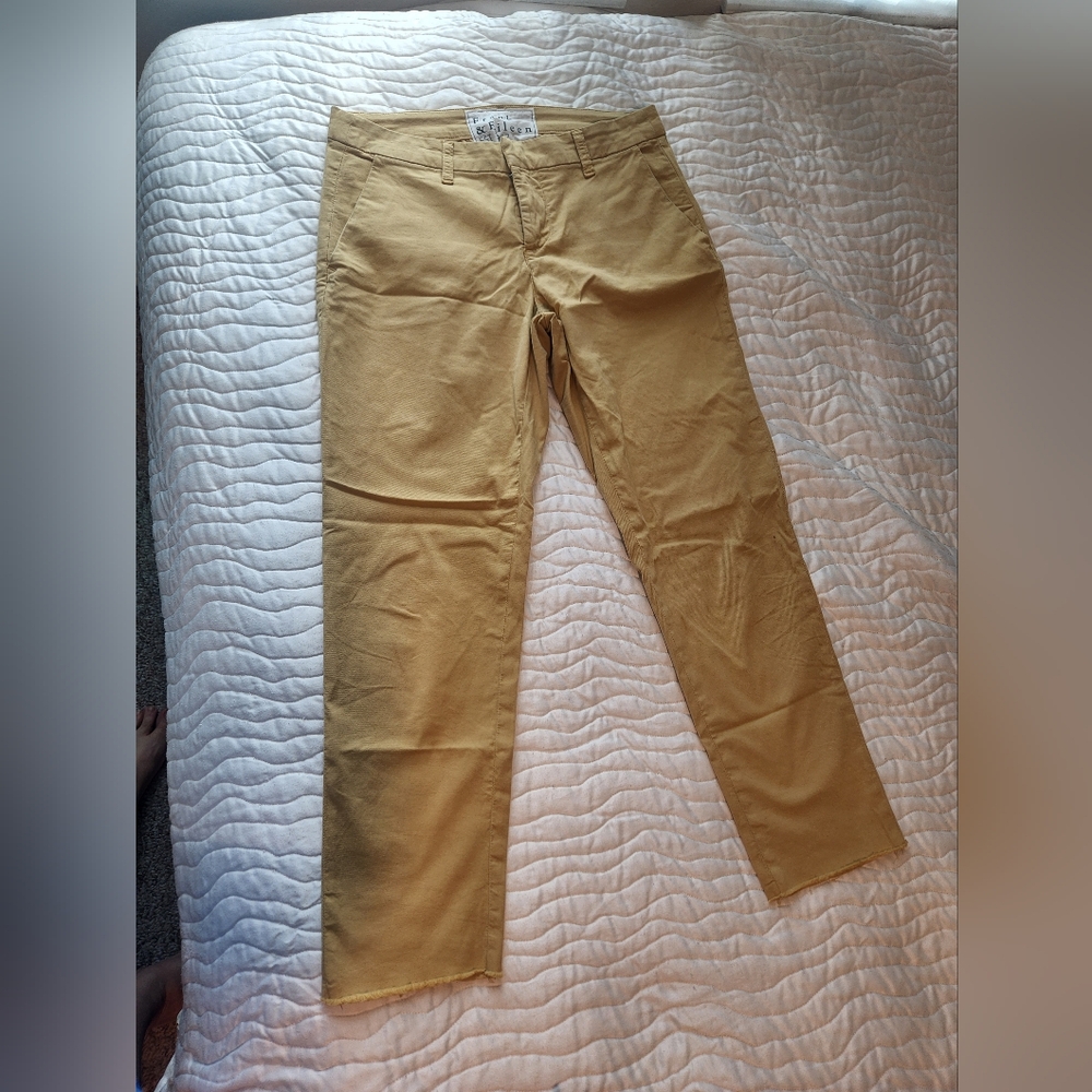 Yellow Chino Pants
